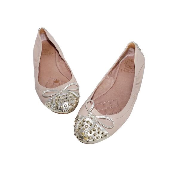 Vince Camuto Ferguson Gold Flats, Size 8.5 - Picture 8 of 8